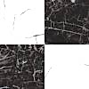 Darwin Black White Marble Pre-Cut 45x45 Mat 8,5mm