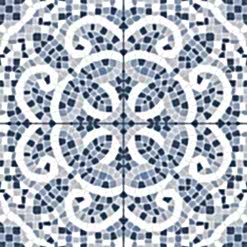 Mosaica Corfu Blue 45x45 Mat 8,5mm